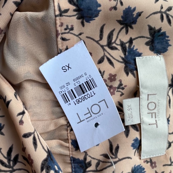 💖 HOST PICK X 2🦄 Ann Taylor | LOFT | Midi Dress | NWT | XS - Picture 9 of 15